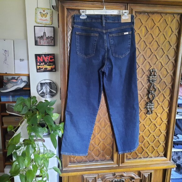 Levi Strauss Signature Vintage High Rise Straight Jeans NWT! - Darkwash, Sz 6 - Picture 8 of 16